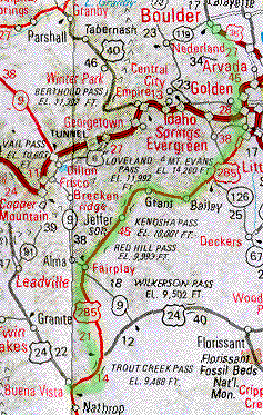 Map of day 1.